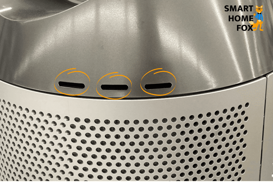 fentes capteur qualite air dyson pure humidify cool ph01